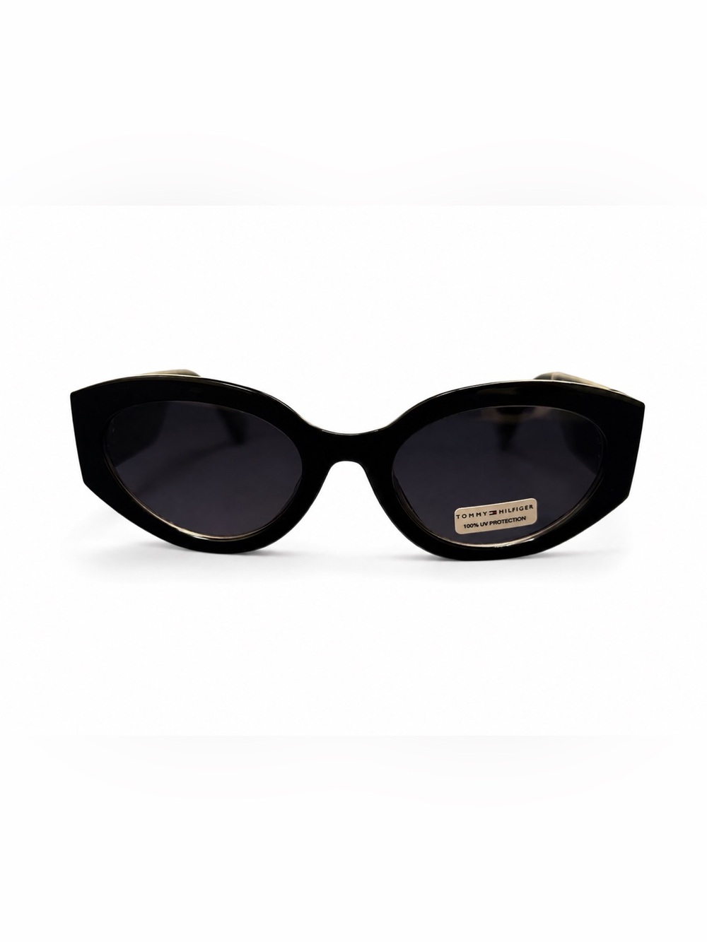Tommy Hilfiger Black Round Women’s Sunglasses